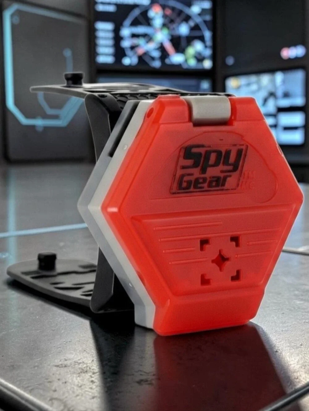 2012 McDonald's Spy Gear Collection Spy Disc Defense Watch Role Play Action Toy.